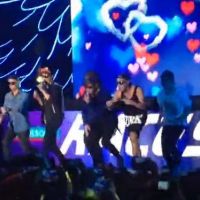 running man131019新加坡粉丝见面会演唱歌曲<讨人喜欢><谦逊很难>